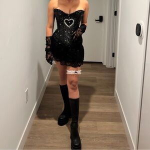 Sabrina Carpenter Heart Corset Top